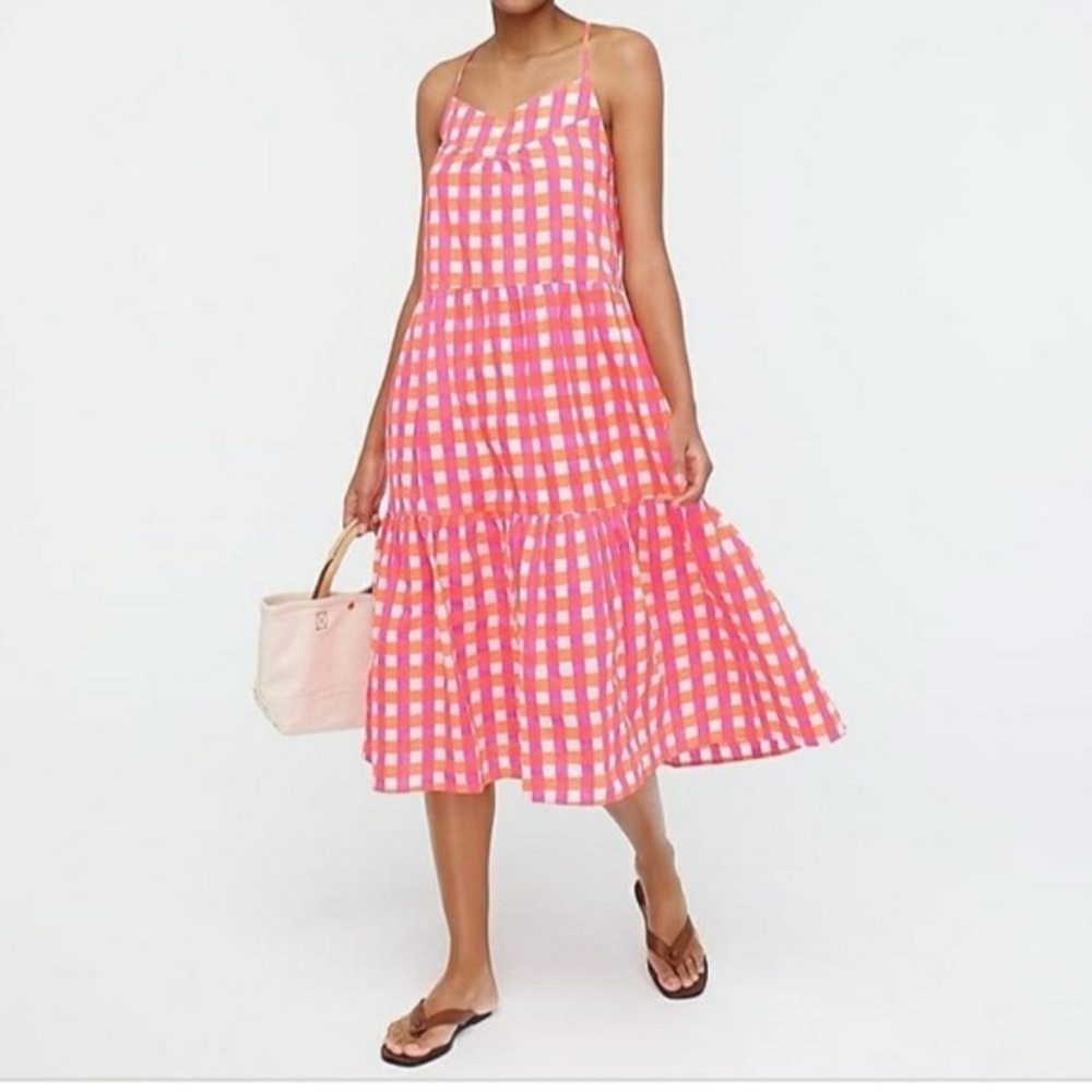 J. Crew SZ Block Prints sundress